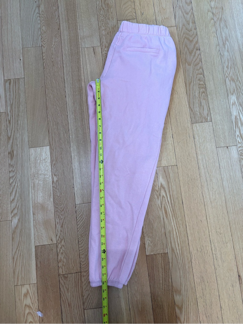 Aerie Pink Fleece Jogger Sweatpants Small Slouchy Balletcore Y2K Loungewear - Picture 9 of 9